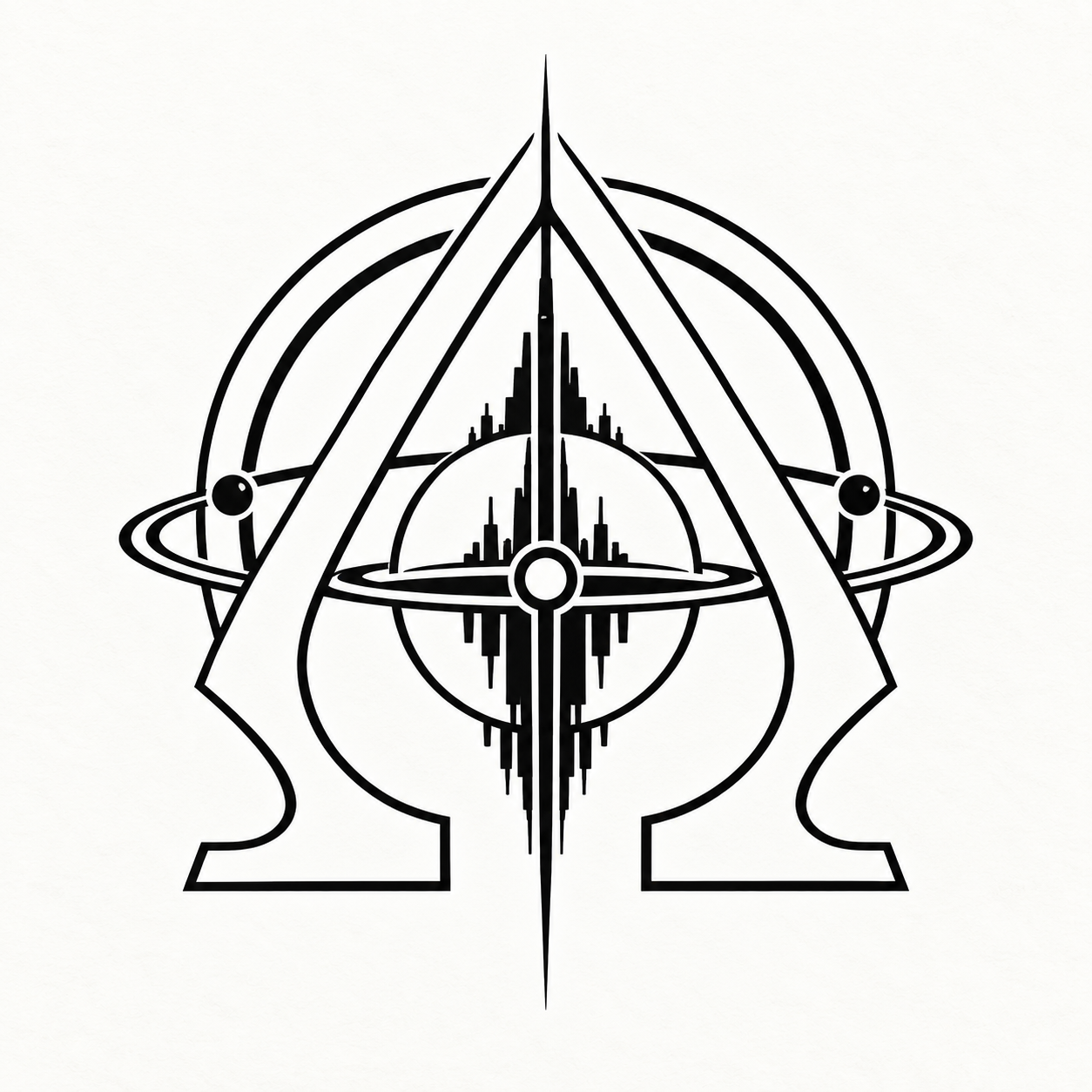 Alpha Omega 5 symbol