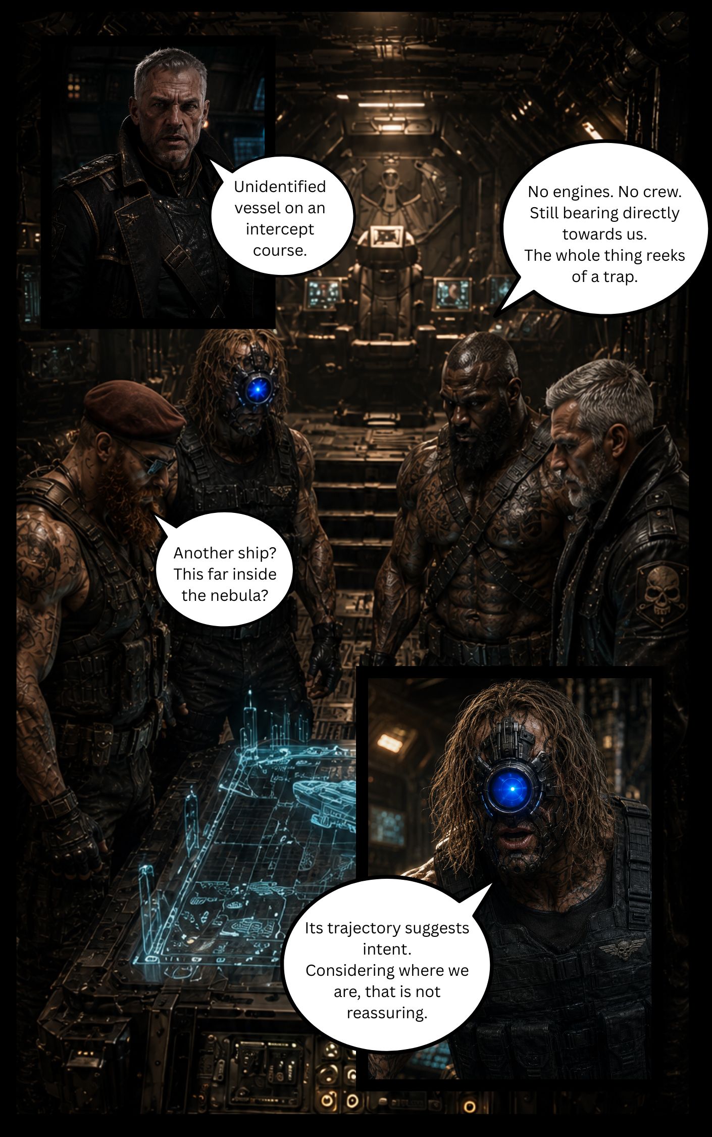 The Undying Apotheosis comic page 2