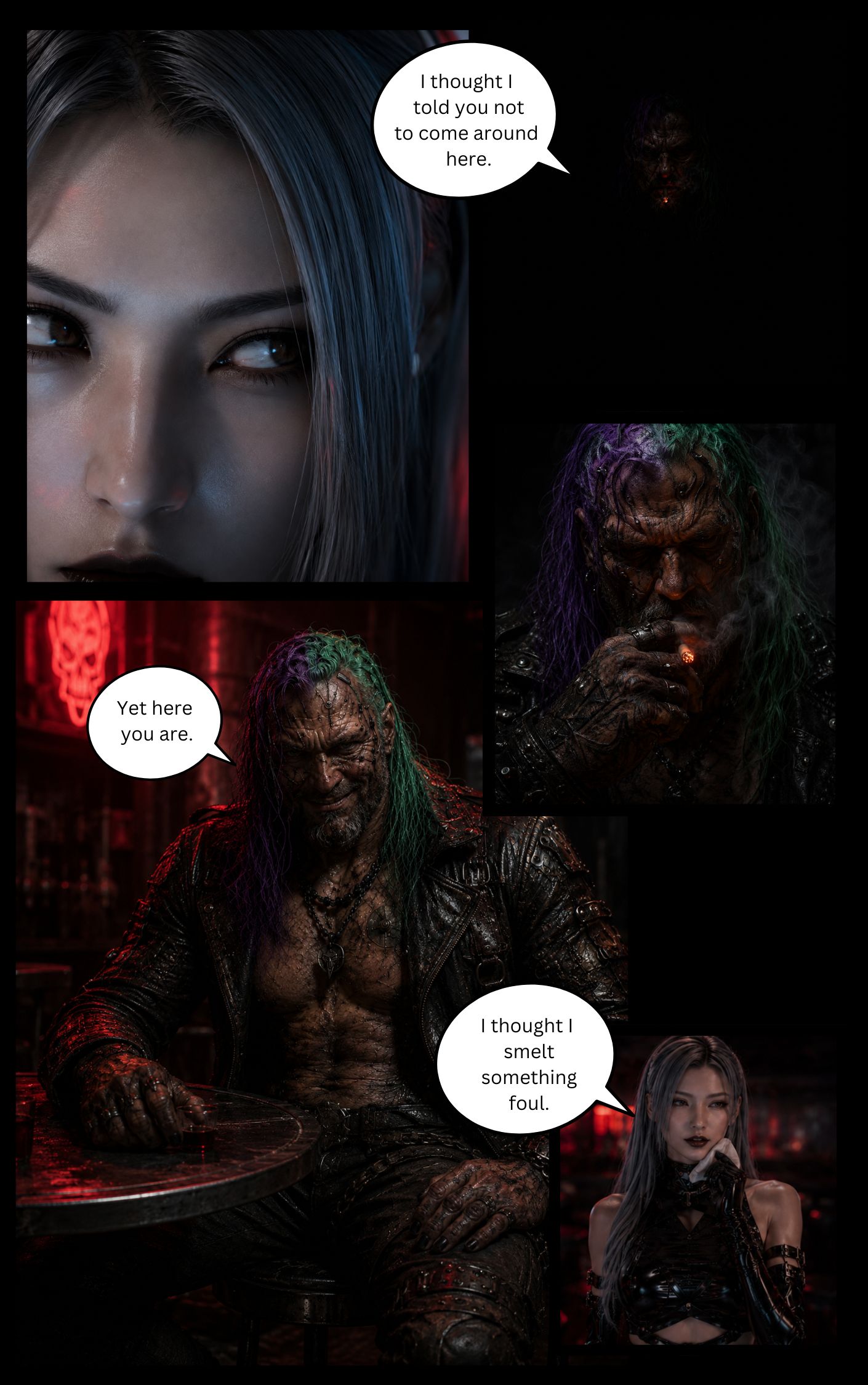 The Undying Apotheosis comic page 4