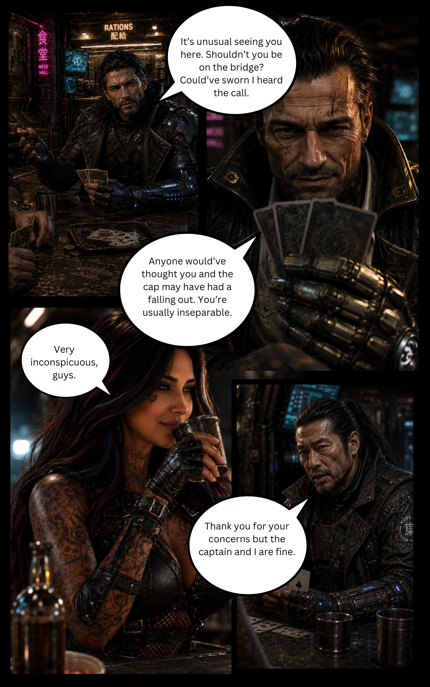 The Undying Apotheosis comic page 5