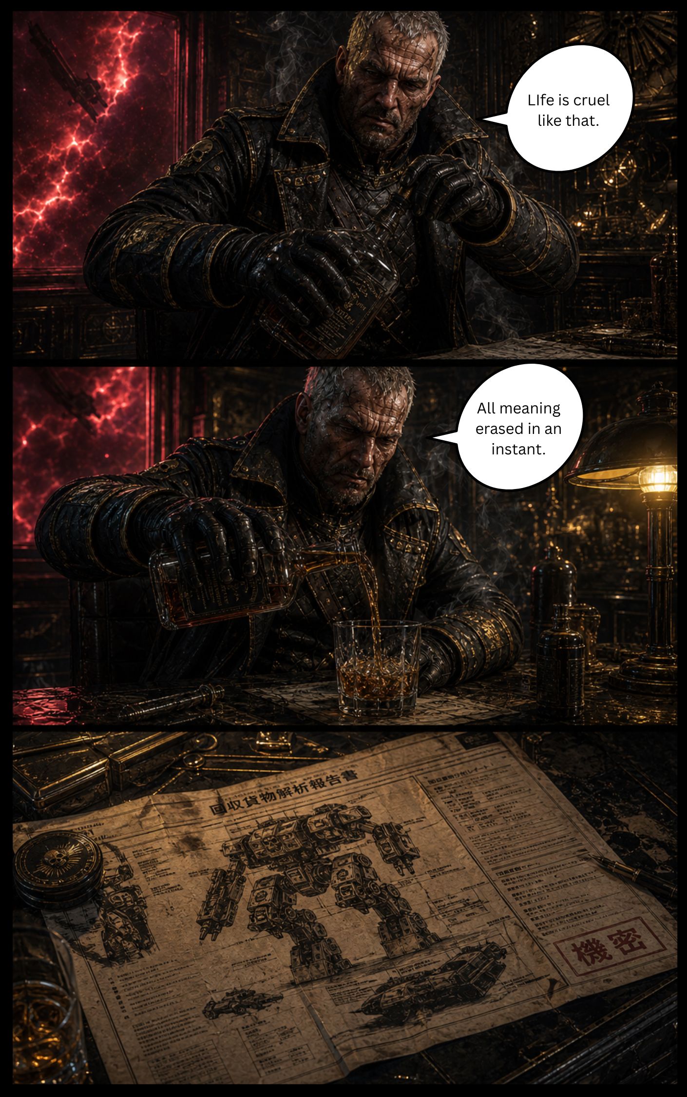 The Undying Apotheosis comic page 9