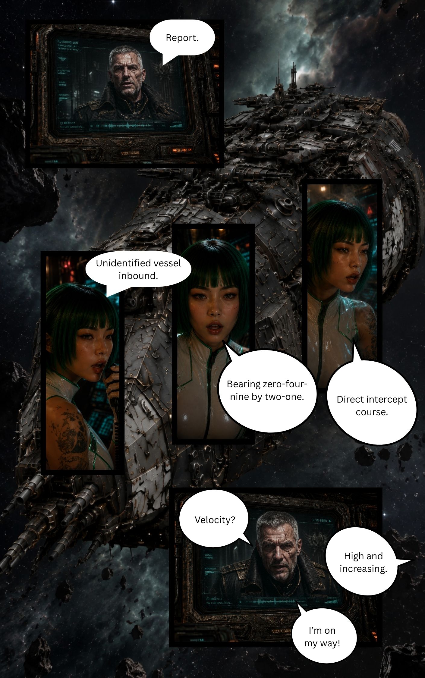 The Undying Apotheosis comic page 1